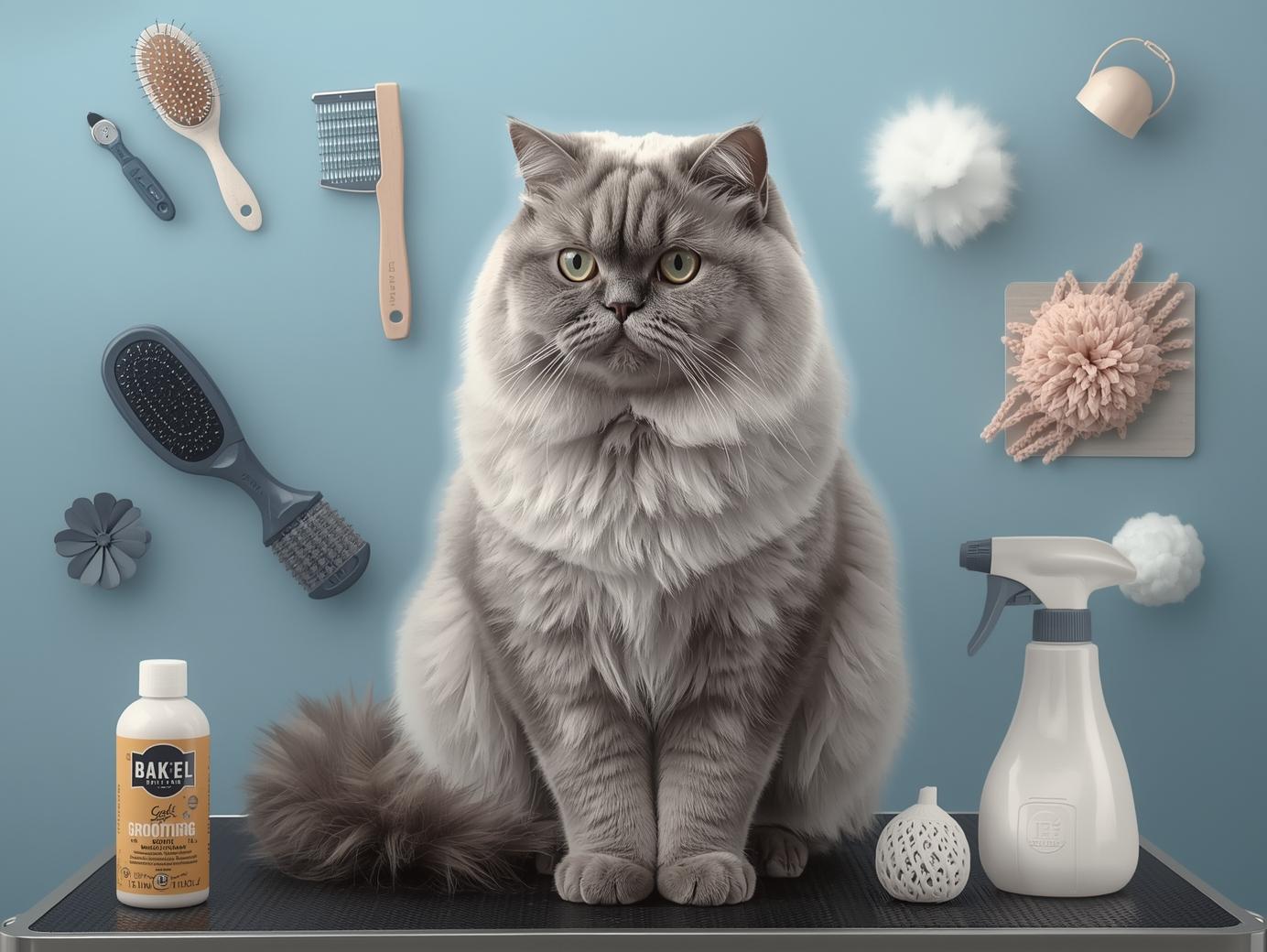 Grooming and Shedding Management in British Shorthairs