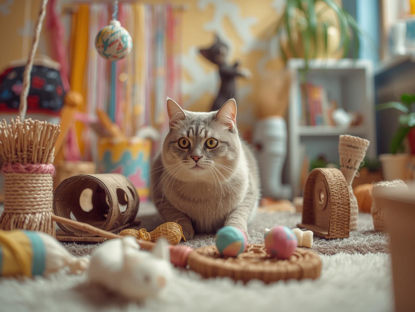 Kedi İçin Evde DIY Projeleri ve Oyuncak Yapımı