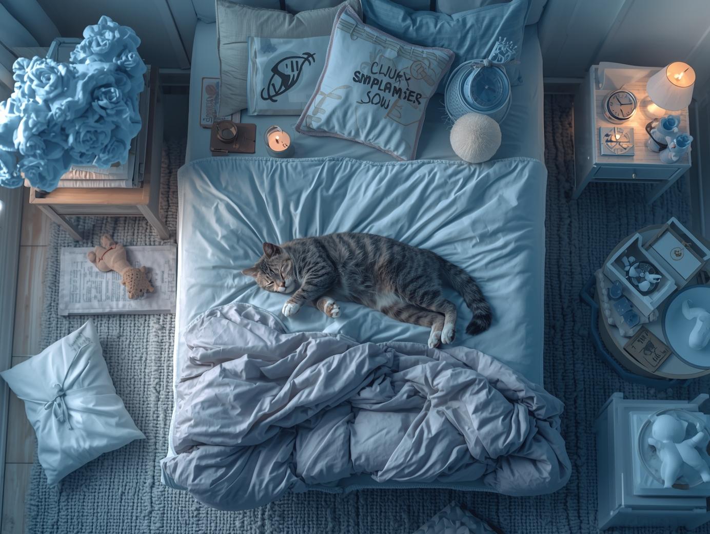 Sleep Pattern and Improvement with A Cat At Home