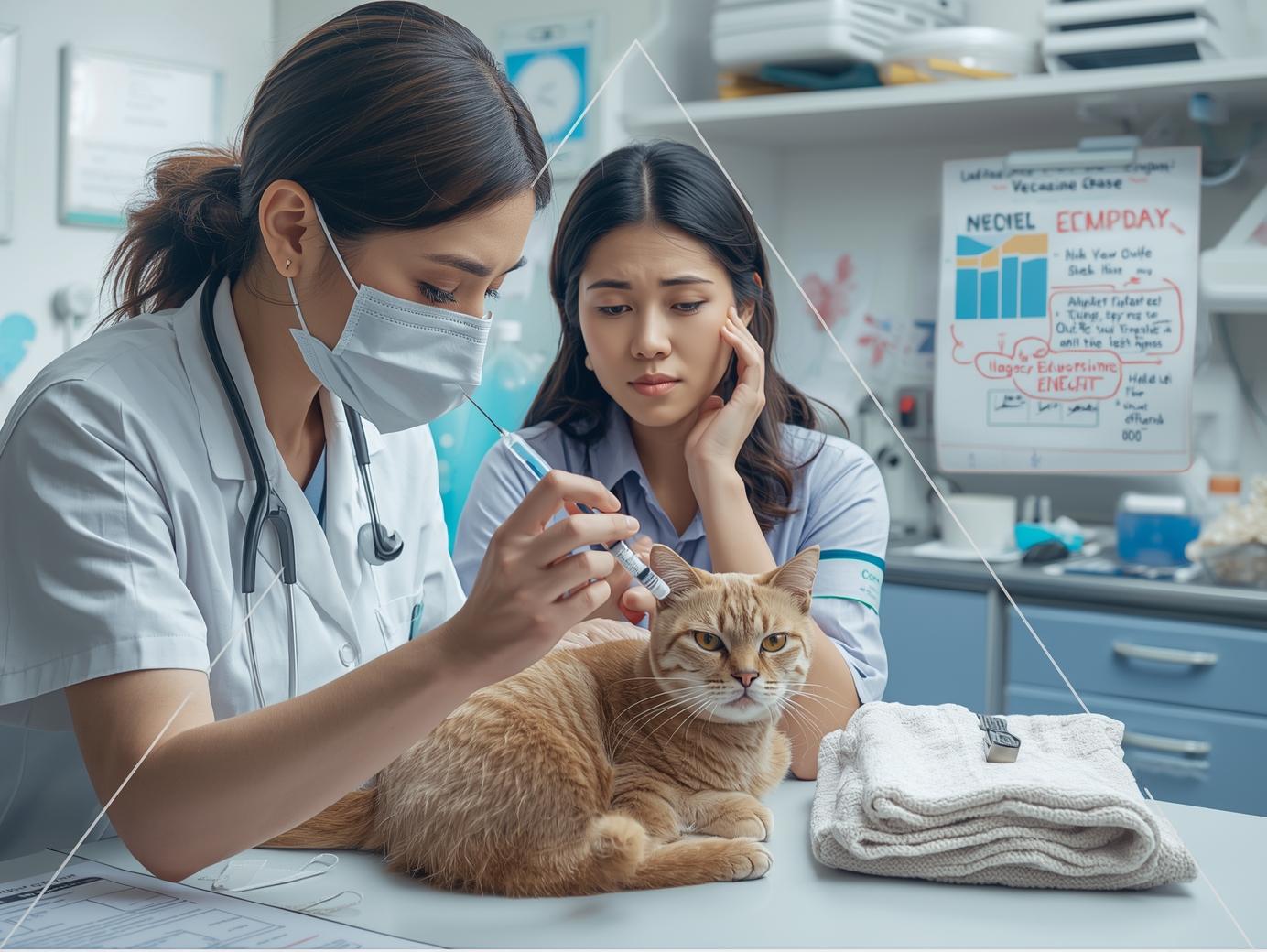 Kedilerde Aşı Yan Etkileri ve Takibi