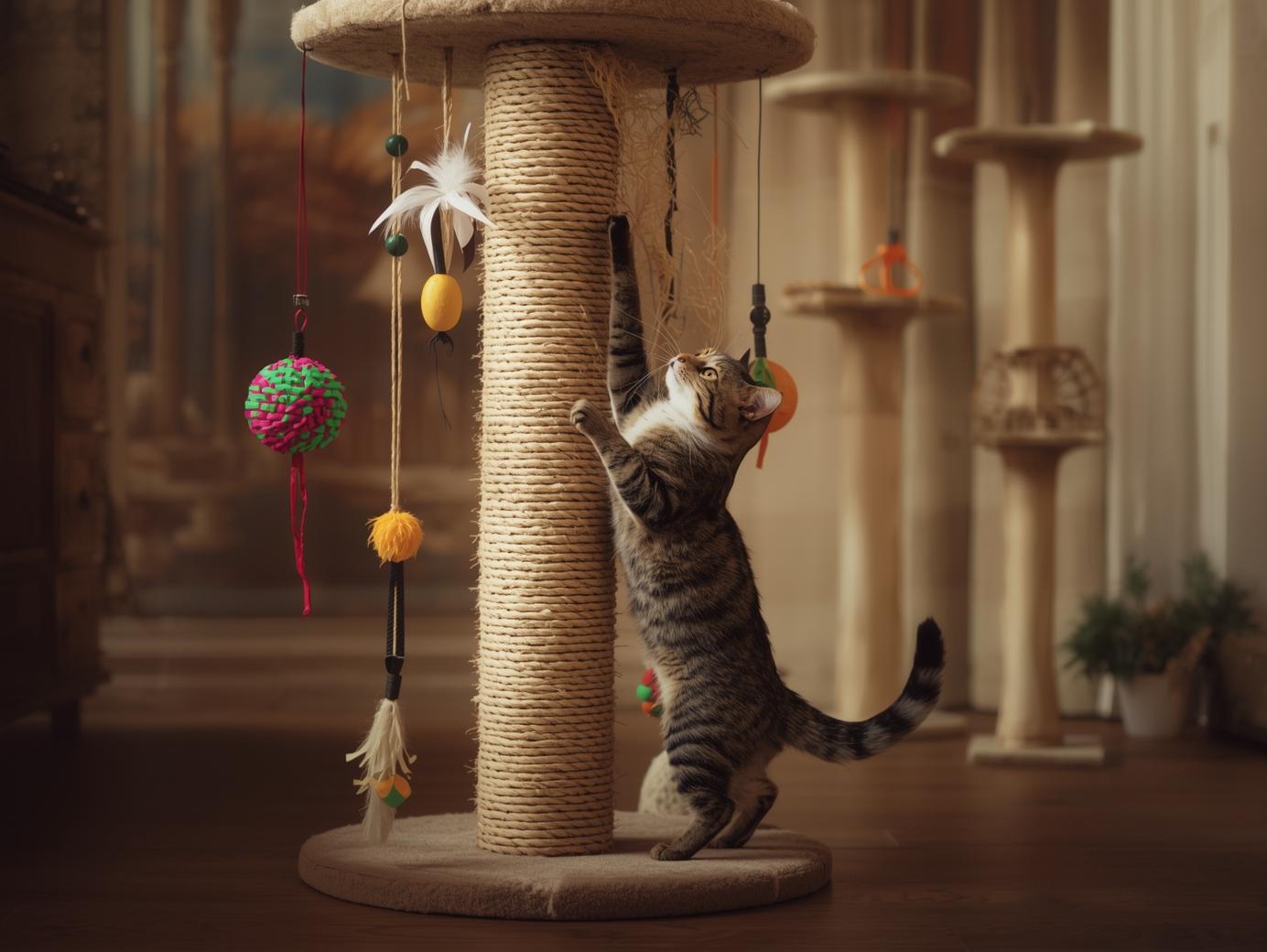 Need for Hanging and Climbing in Cats