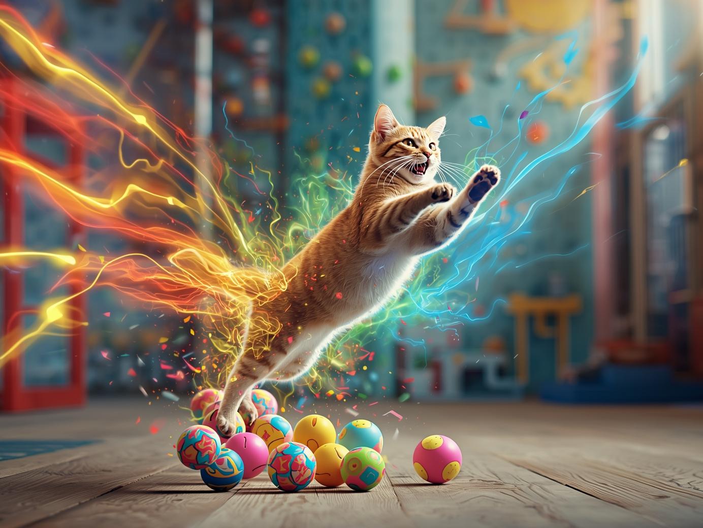 Kedilerde Enerji ve Oyun İhtiyacı