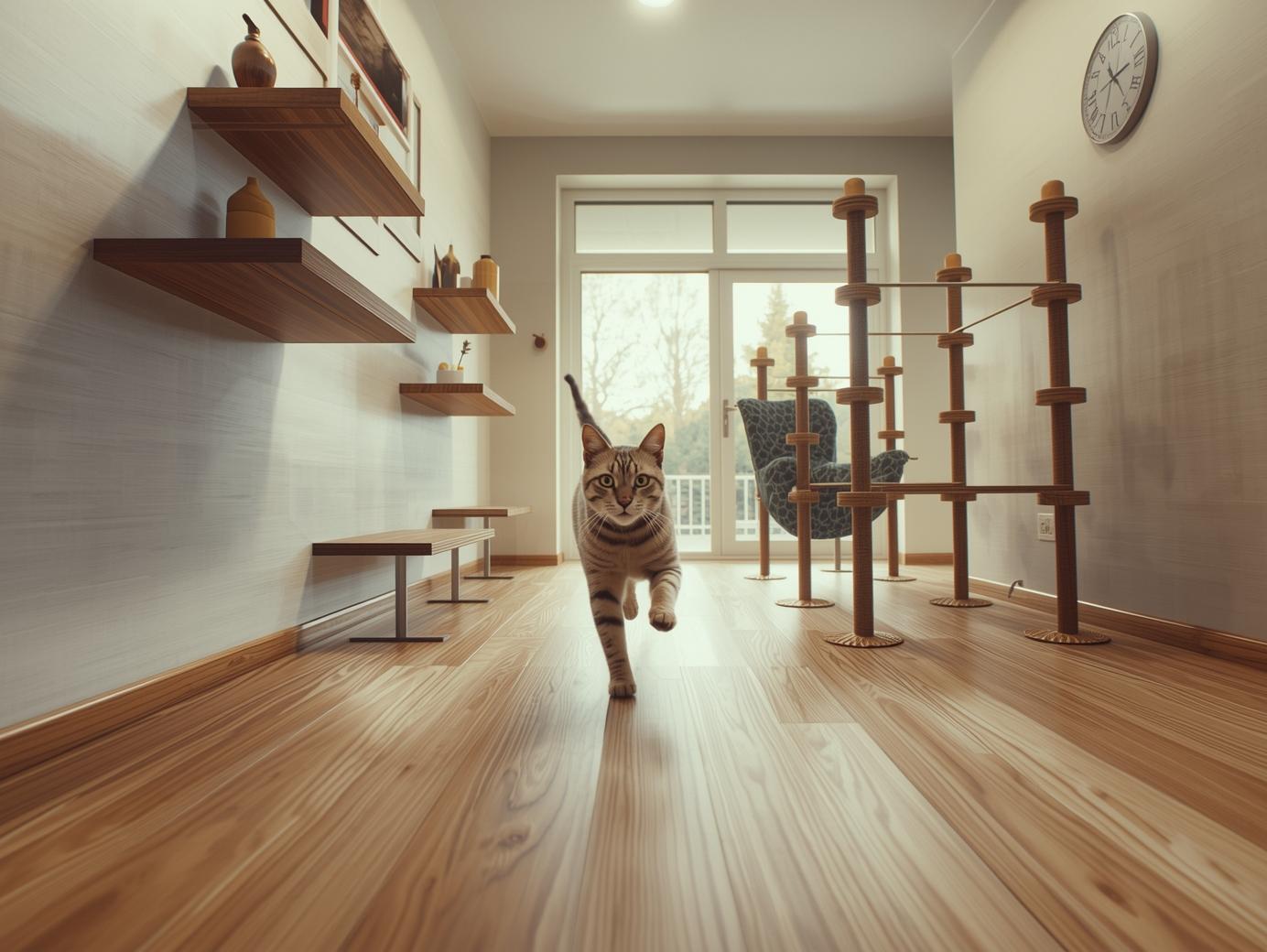 Designing Indoor Movement Areas for Cats