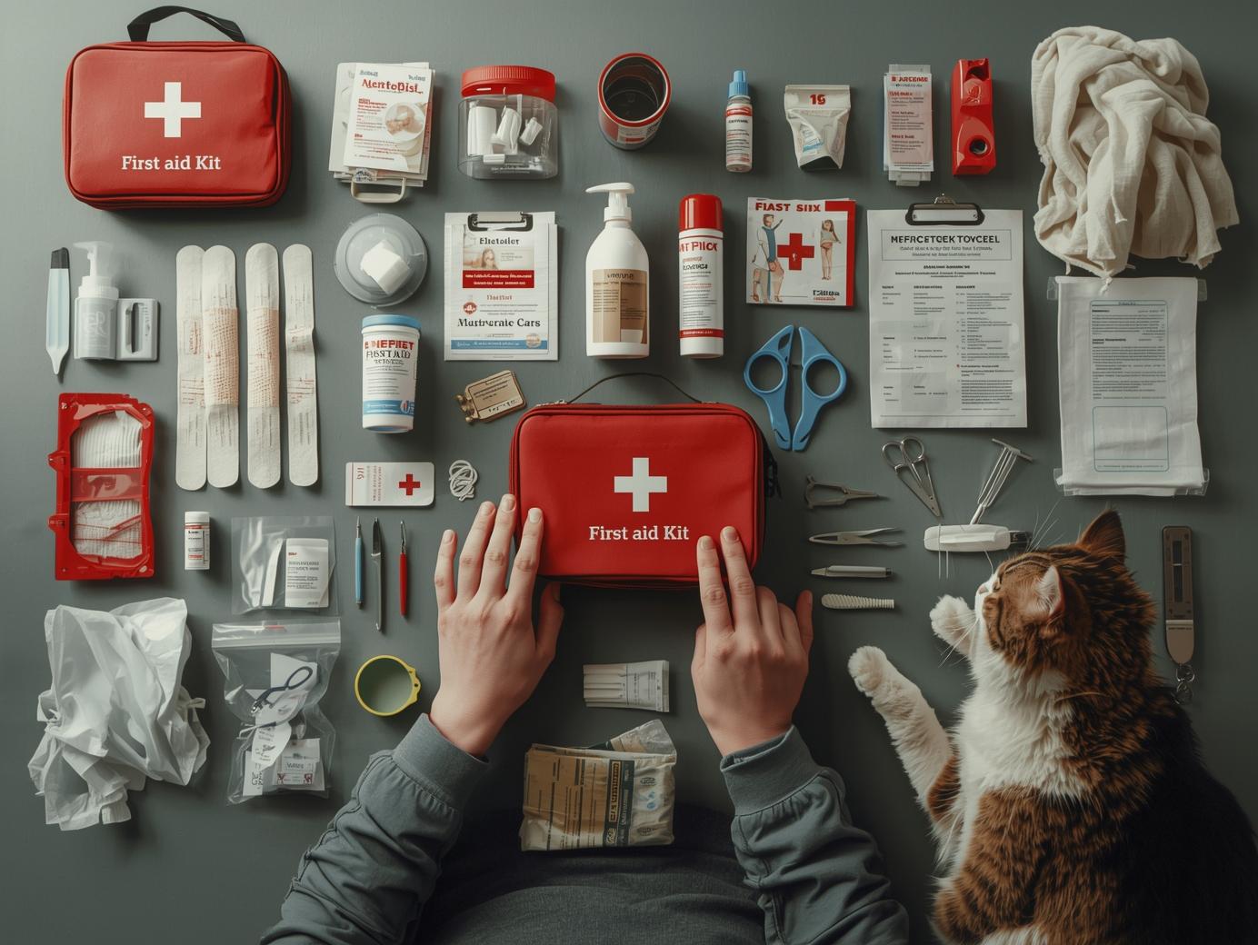 How to Prepare A Cat First Aid Kit At Home