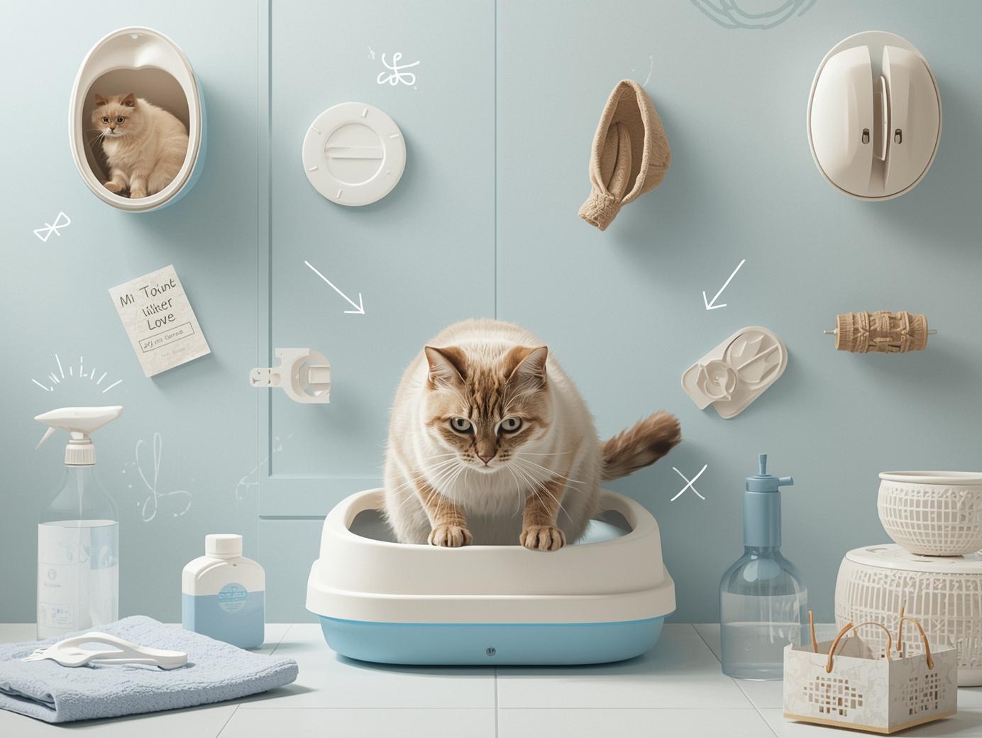 Kedilerde Tuvalet Eğitimi ve Sorunları