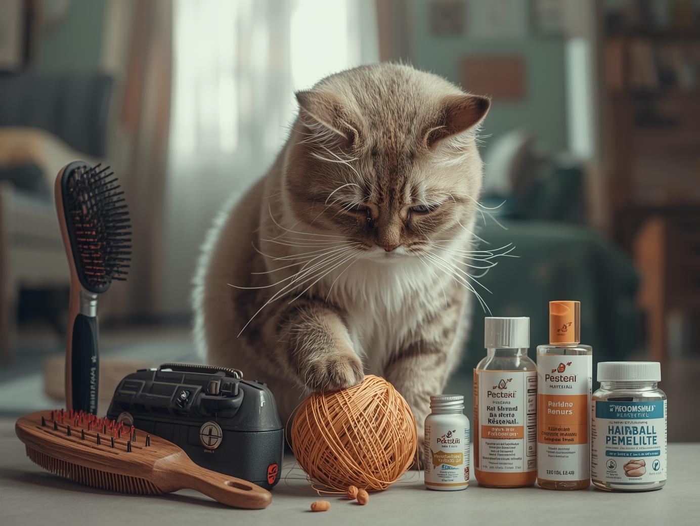 Kedilerde Tüy Yutma ve Hairball Sorunu