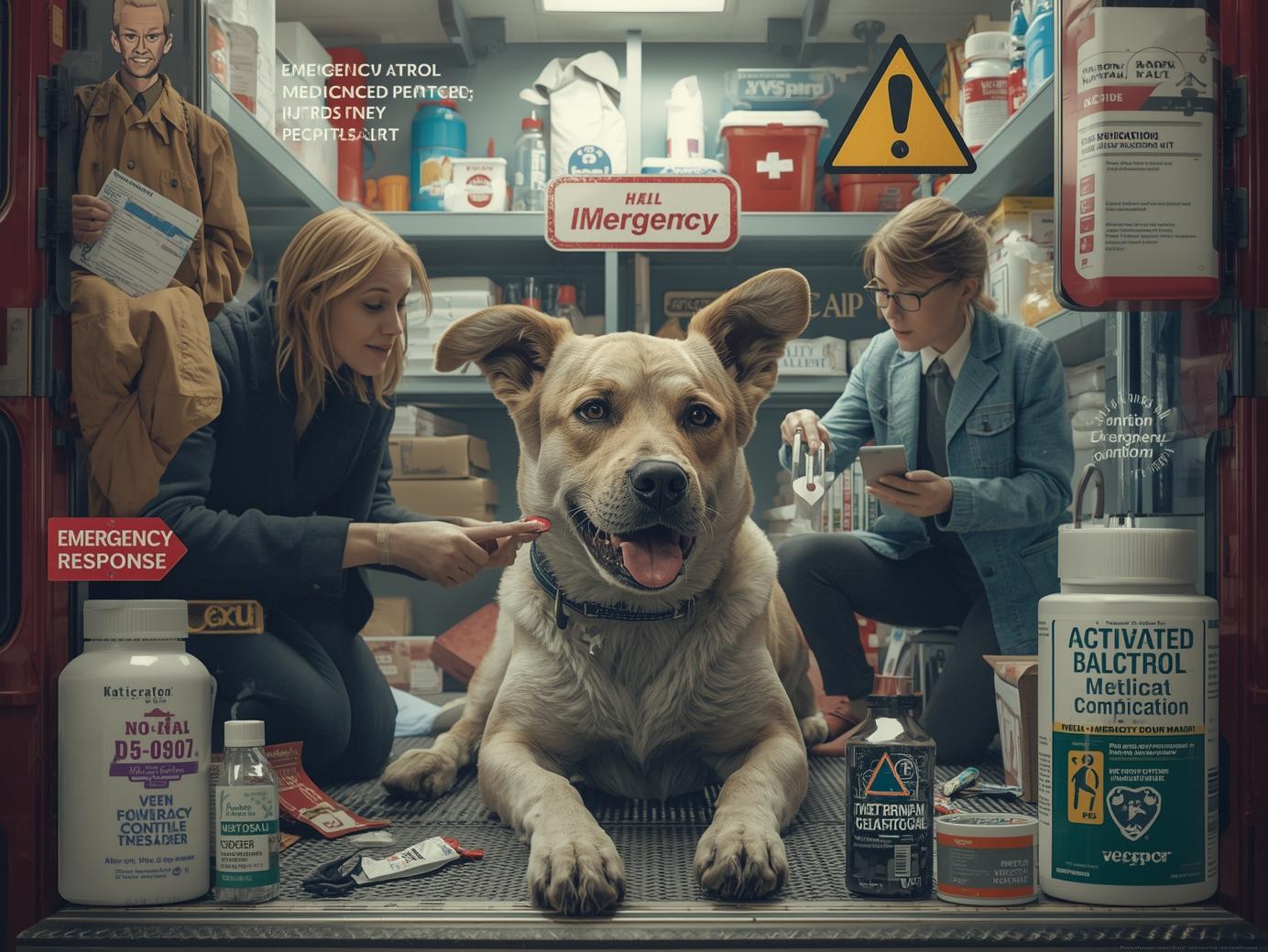Köpeklerde İlaç ile İlgili Acil Durumlar ve İlk Yardım