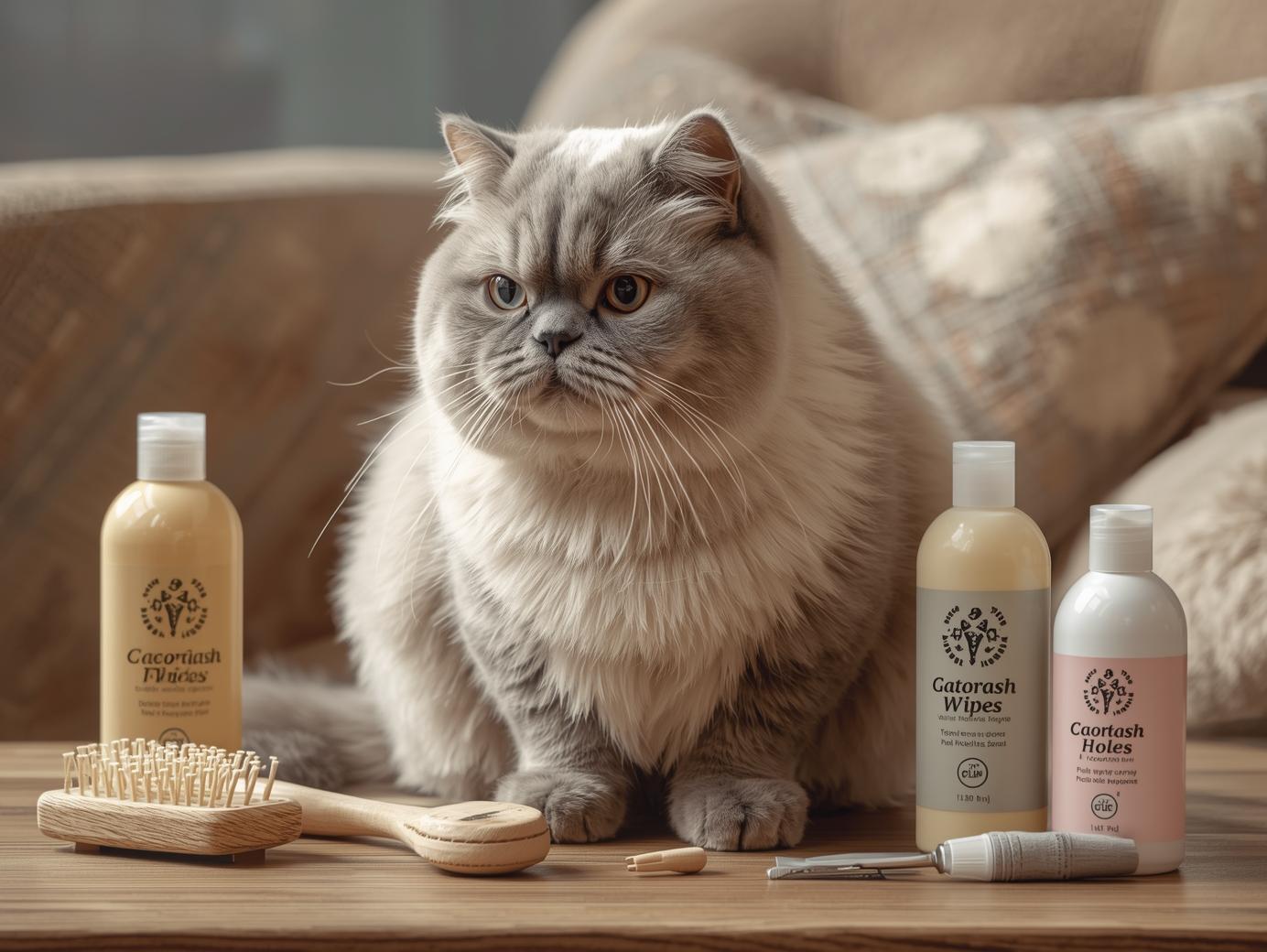 Grooming and Shedding Management in Scottish Folds