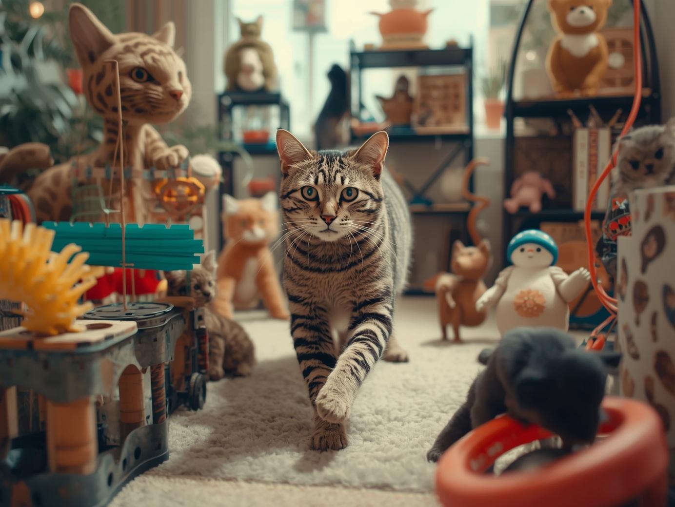 Tekir Kedilerle Evde Oyun ve Zihinsel Uyarım