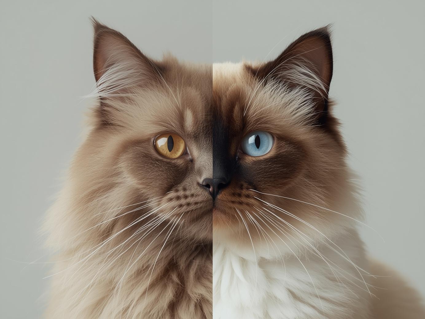 Comparison Of Long Haired and Short Haired Cat Breeds