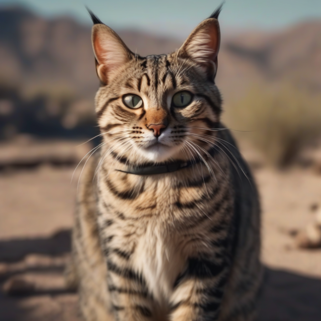 A-Z Cats: Mohave Bob – The Desert's Mysterious Bobtail Beauty