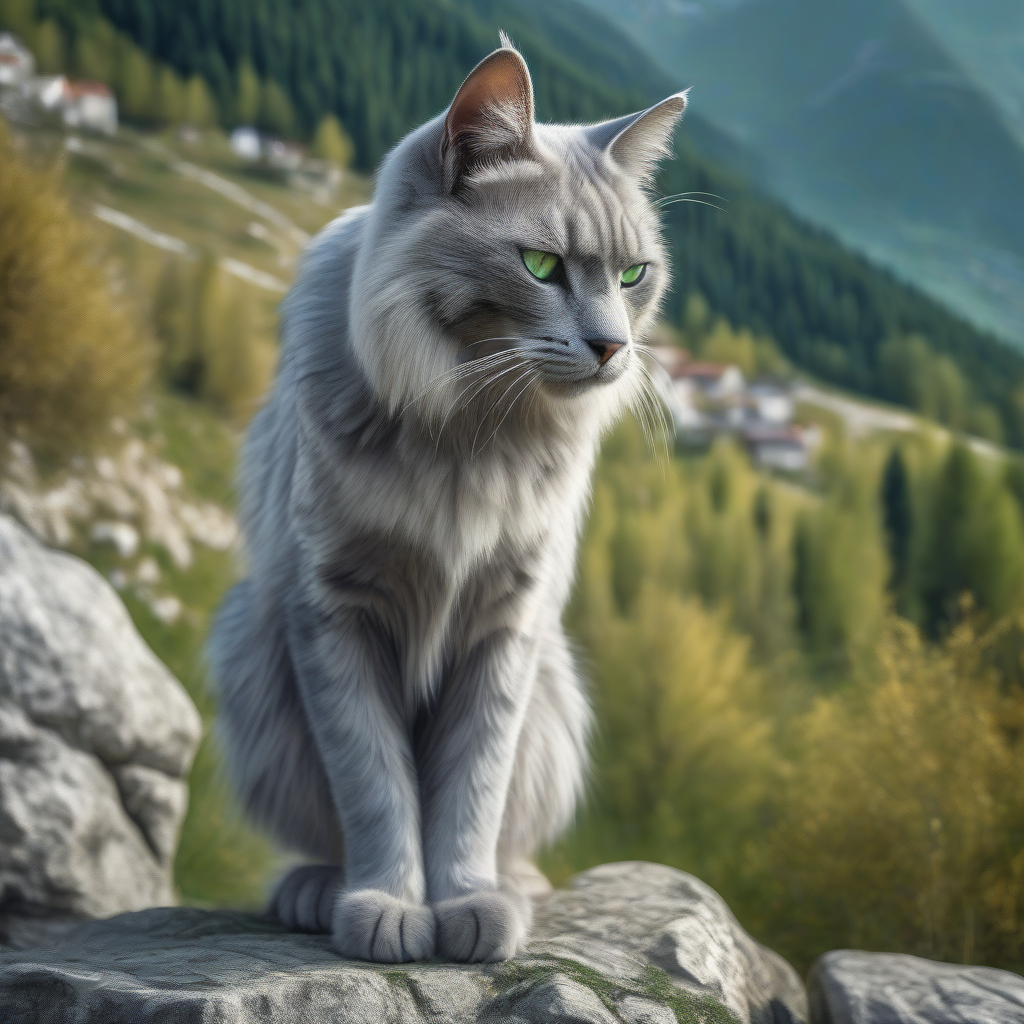 Cats A to Z: The Grizmek Cat – The Silver-Pawed Dweller of the Balkans