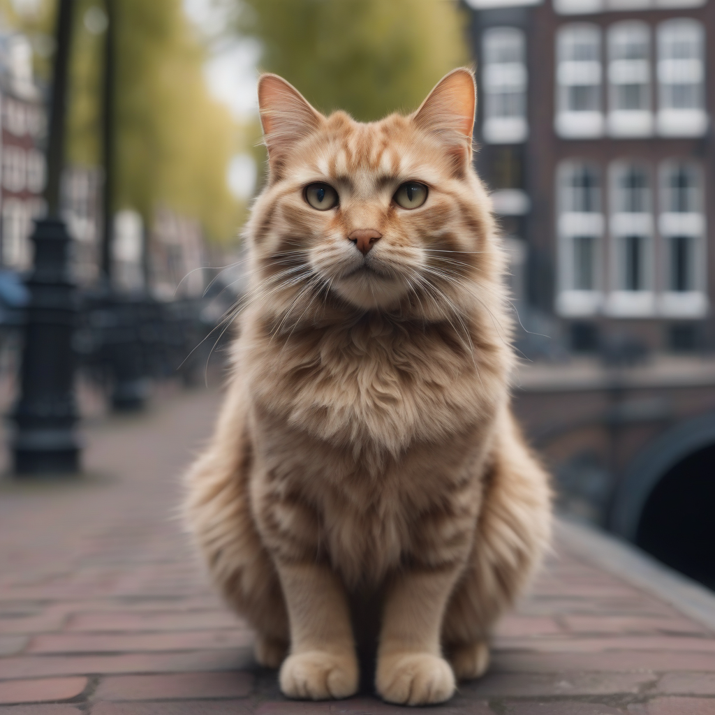 Amsterdam Kedisi: Kanalların Sakin Koruyucuları