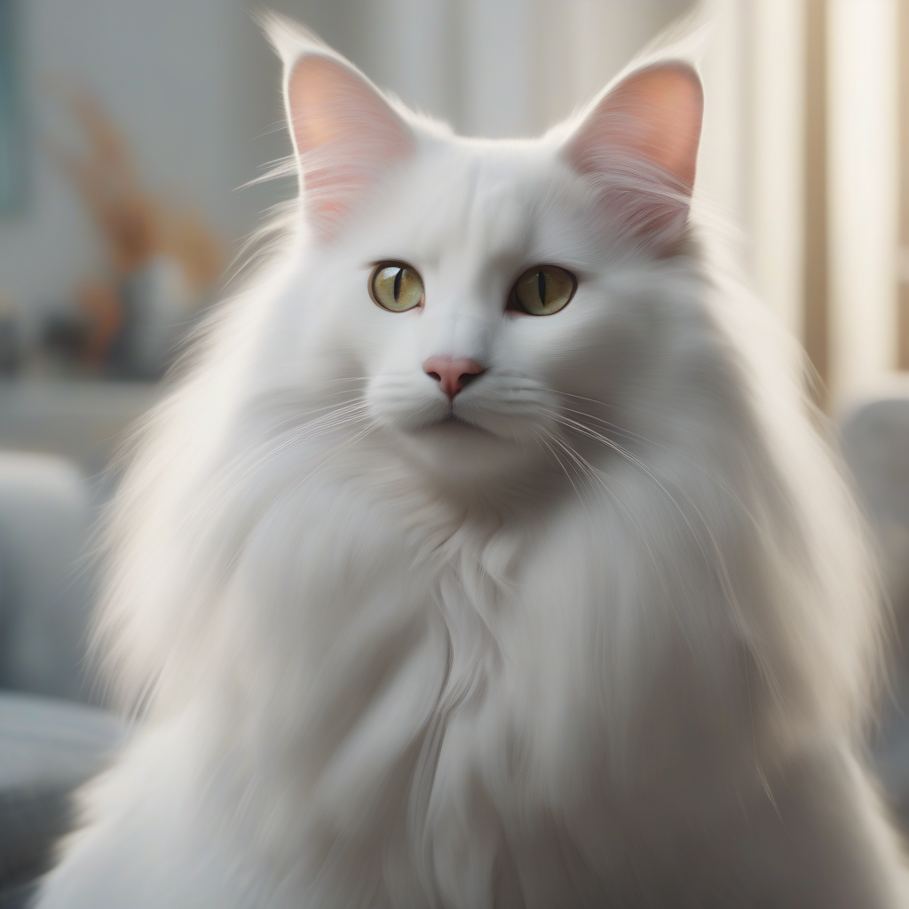 Soft Fierceness and Long Shadow: The Elegant Story of the Angora Cat