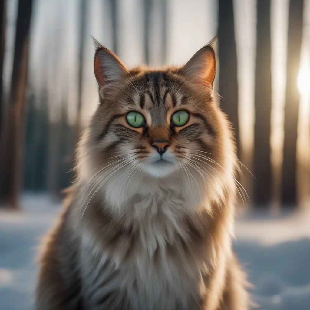 A'dan Z'ye Kediler: Baykal Kedisi – Sibirya'nın Buzlu Gölgesinin Kadife Patili Mirası