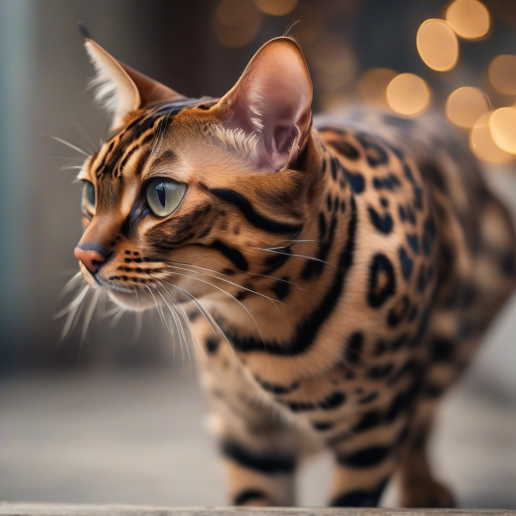 Bengal Kedisi: Vahşi Güzellik Evcil Dostunuz Olursa