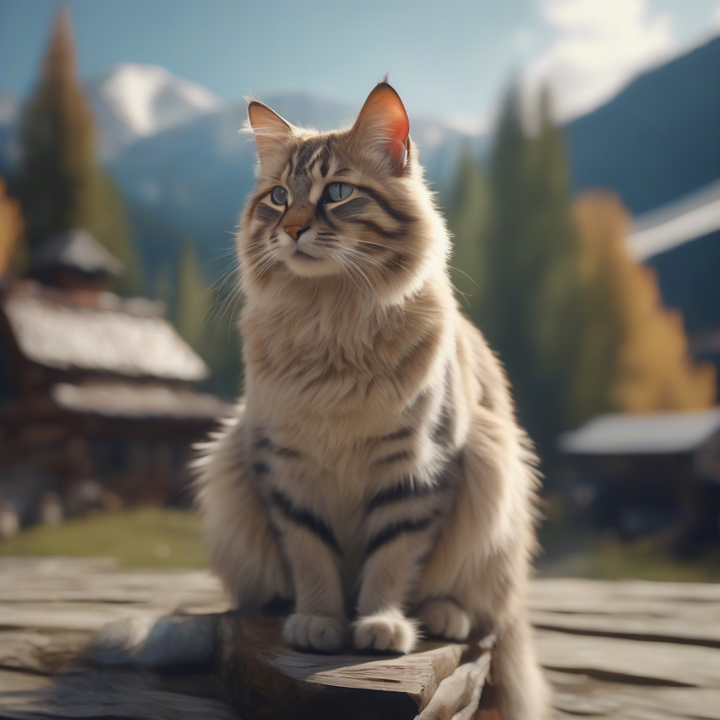 Karpat Mirası: Bukovel Kedisi – Ukrayna'nın Ormanlarından Gelen Gizemli Dost