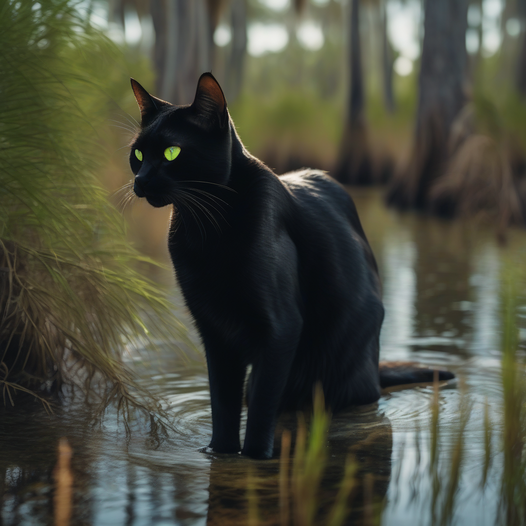 A'dan Z'ye Kediler: Canaveral Kedisi – Florida Bataklıklarının Gizemli Gölgesi