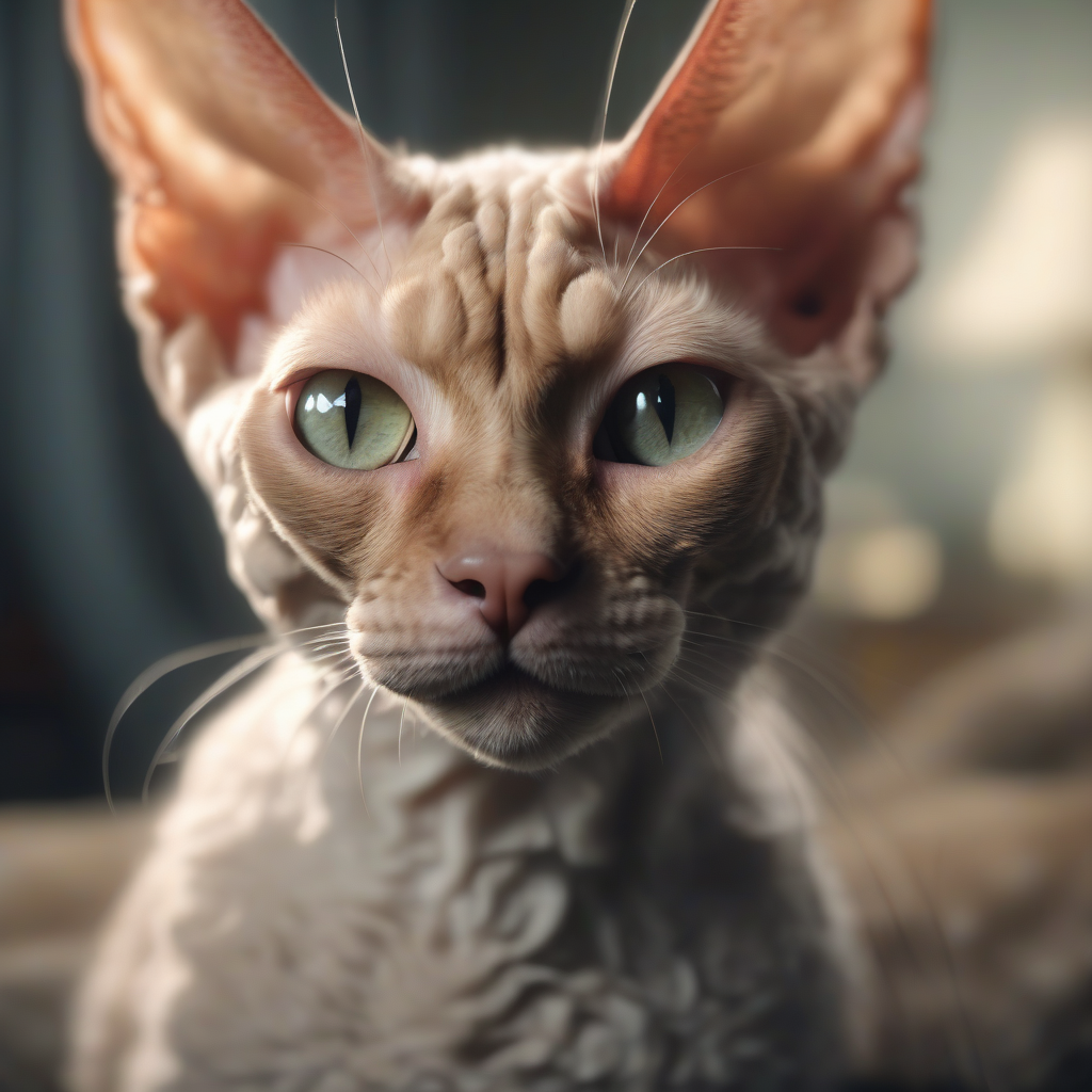 Devon Rex: An Energetic and Playful Companion with Curly Fur