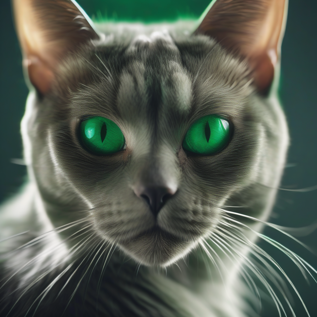 A to Z Cats: Emerald Eye Shorthair Cat – The Velvet Grace of Mysterious Gaze