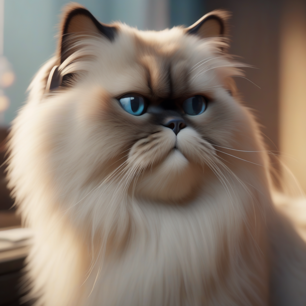 Himalayan Cat: Portrait of a Gentle-Souled, Calm Companion