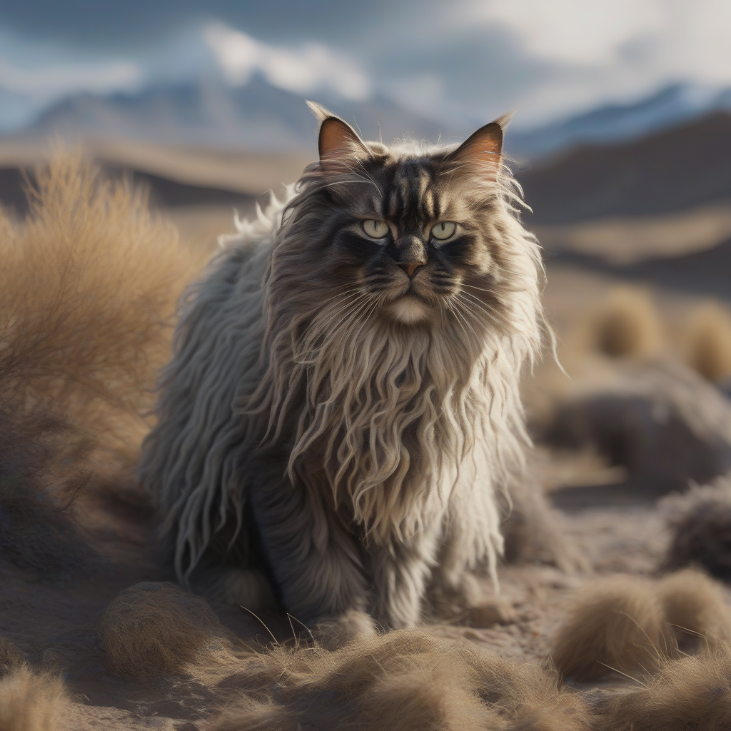 A-Z Cats: The Karakul Cat – Mysterious Elegance with a Curled Coat from the Steppes