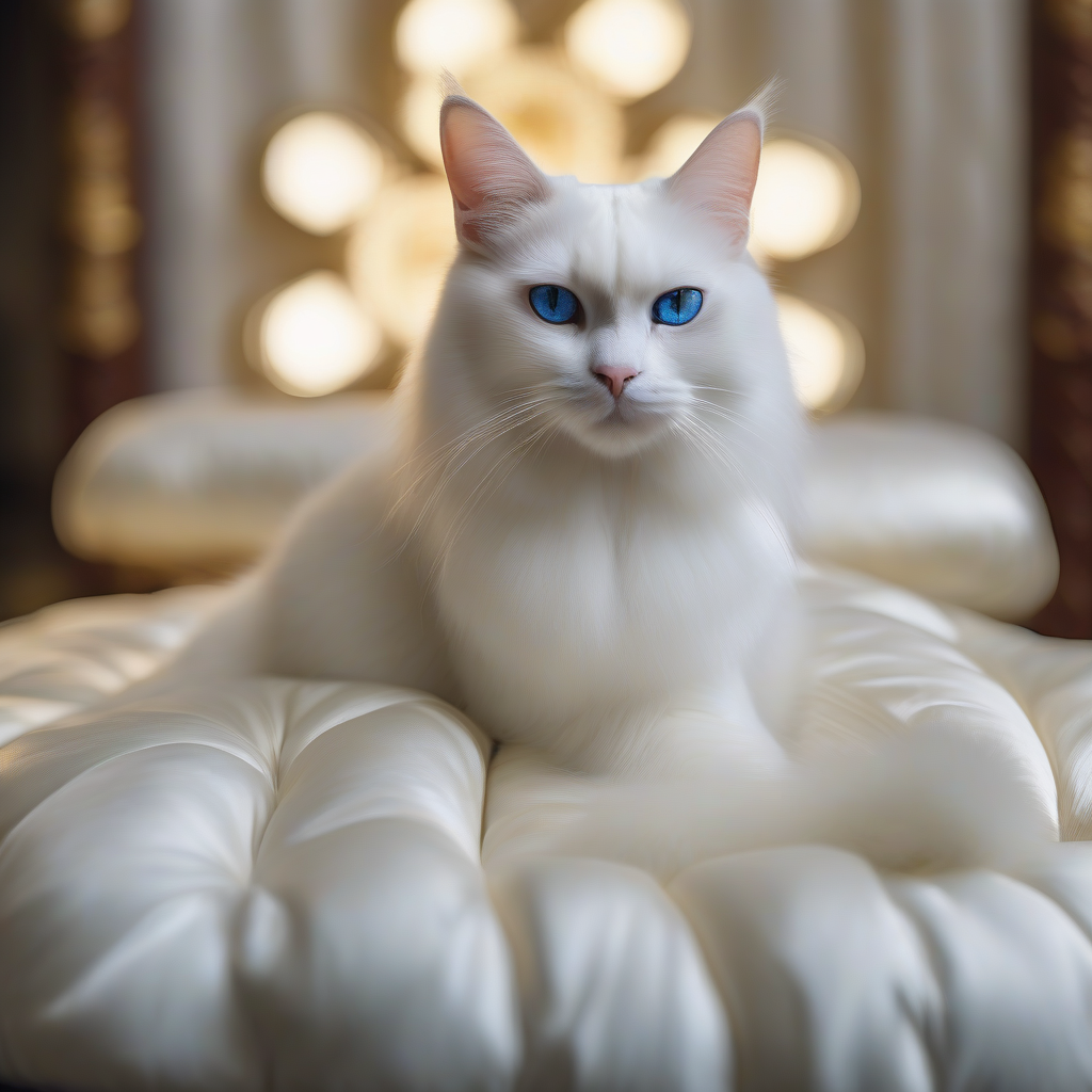 A to Z Cats: Khao Manee - Thailand's White Gem