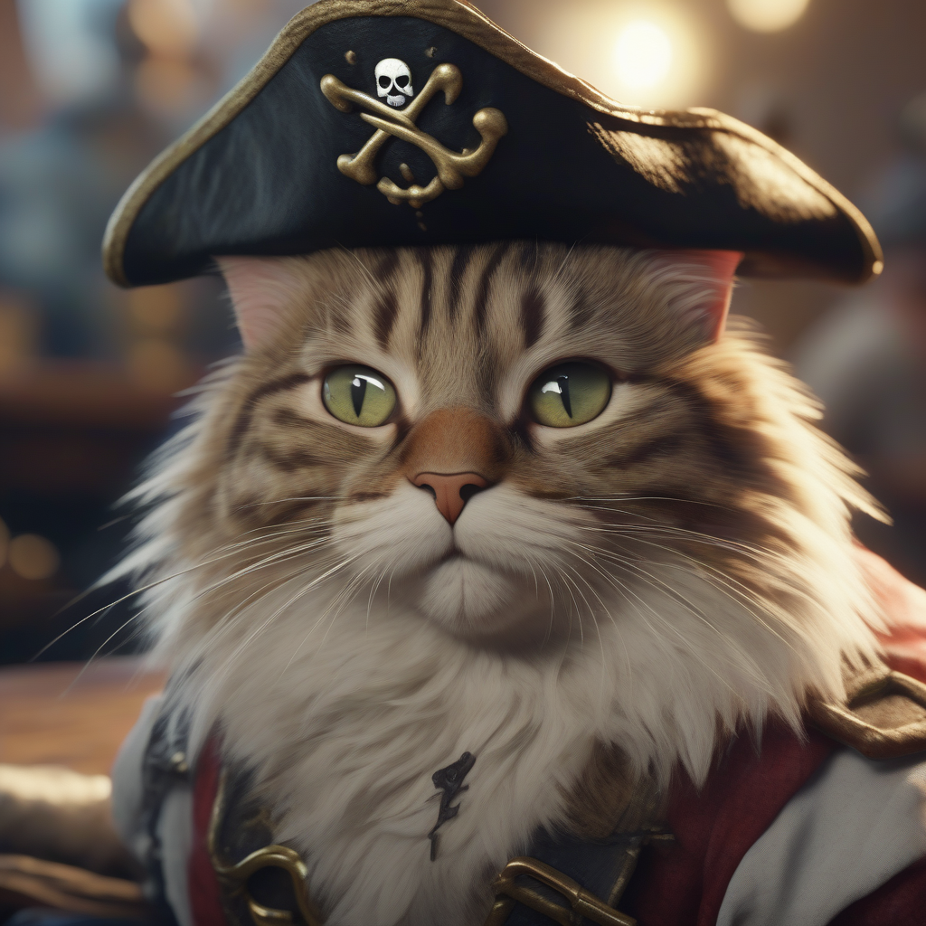 The Pirate Cat: Unique Character and Mysterious Origins