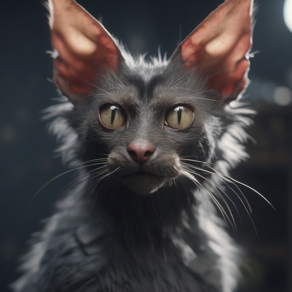 Atlantis'in Kayıp Mücevheri: Lykoi Kedisi'nin Kurt Kedi Masalı