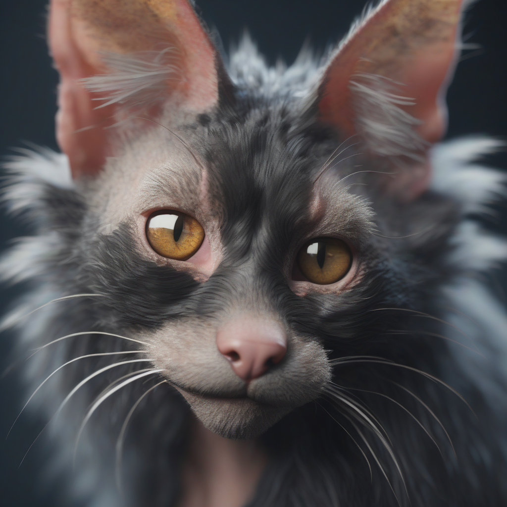 Mystical Charm: A Journey into the World of the Lykoi (Werewolf Cat)