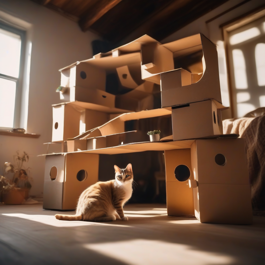 March 2026's Viral Upcycling Trend: Create Your Cat's Secret Exploration Paradise from Recycled Materials! 7 Surprising and Budget-Friendly DIY Projects