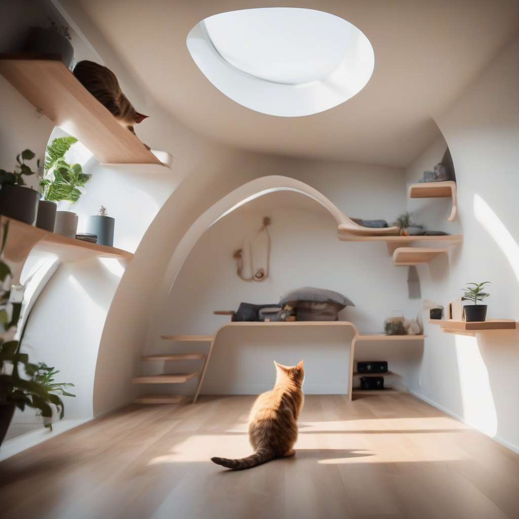 March 2026 Trend: Create a Dream Living Space for Your Cat with Architectural Wonders – Futuristic Integrated Cat Design Guide