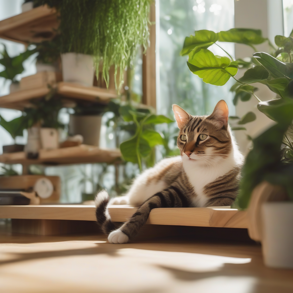 March 2026's Green Paw Revolution: Your Cat's Biophilic Design Guide – Create a Natural Paradise at Home with Plants!