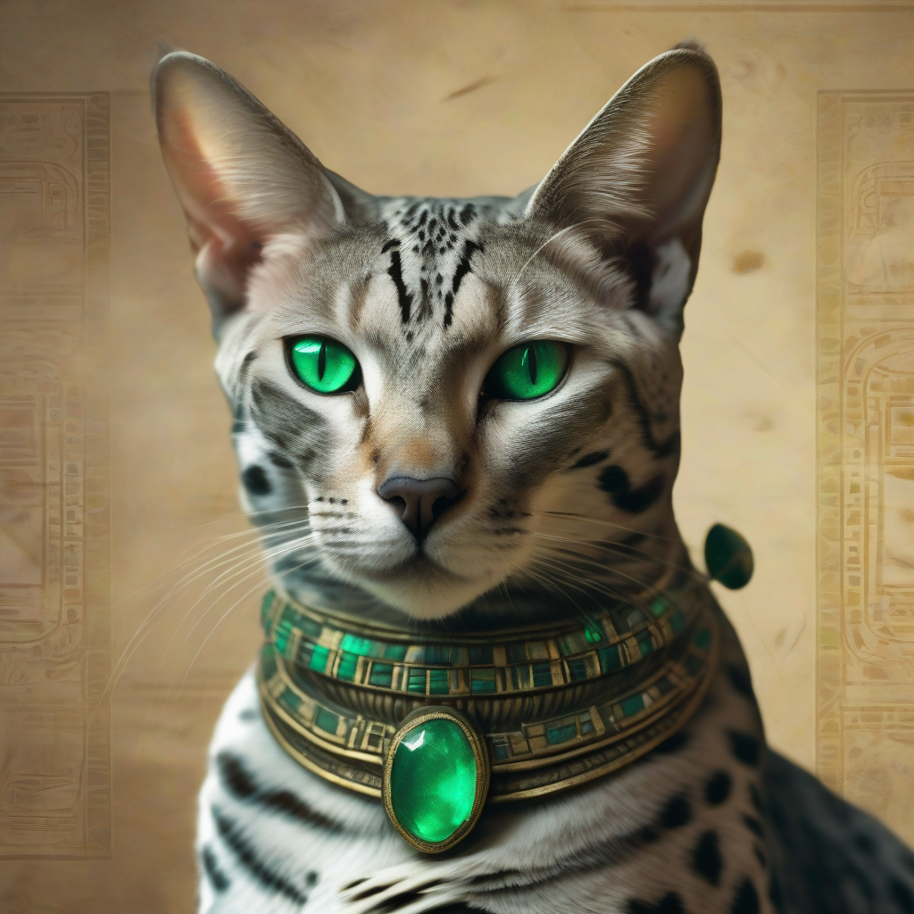 A'dan Z'ye Kediler: Mısır Mau'su - Antik Mısır'dan Gelen Benekli Zarafet