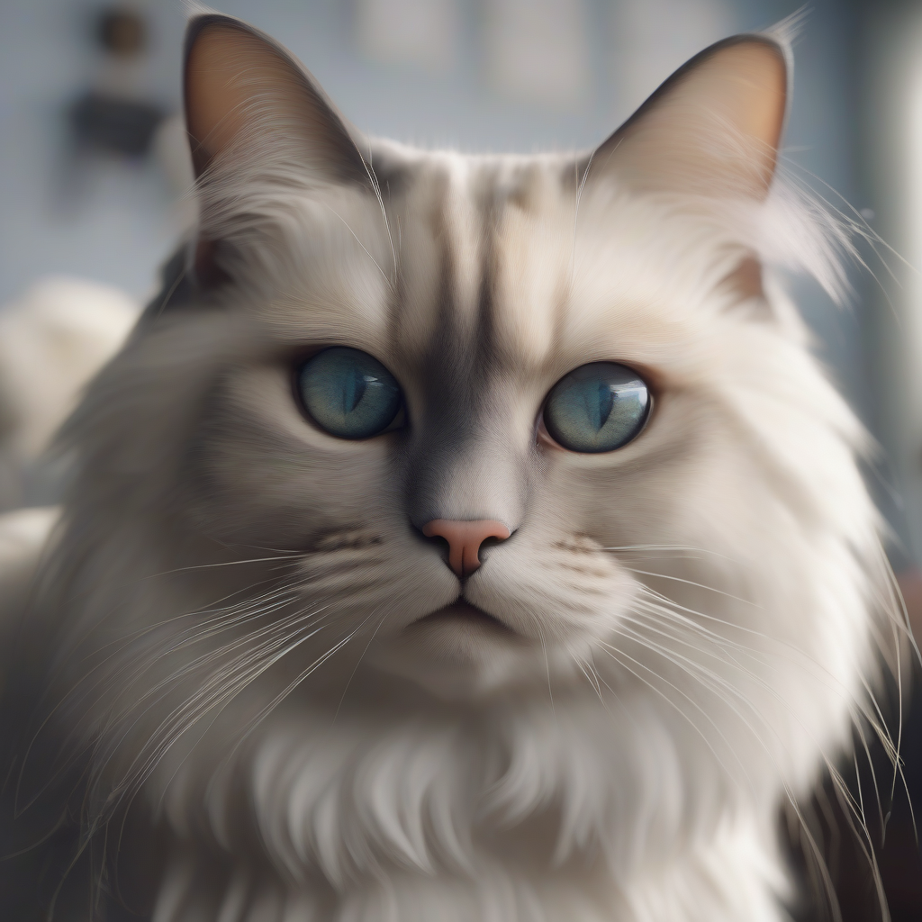 Mavi Bir Rüya: Neva Masquerade Kedisi - Sibirya'nın Saklı Güzelliği