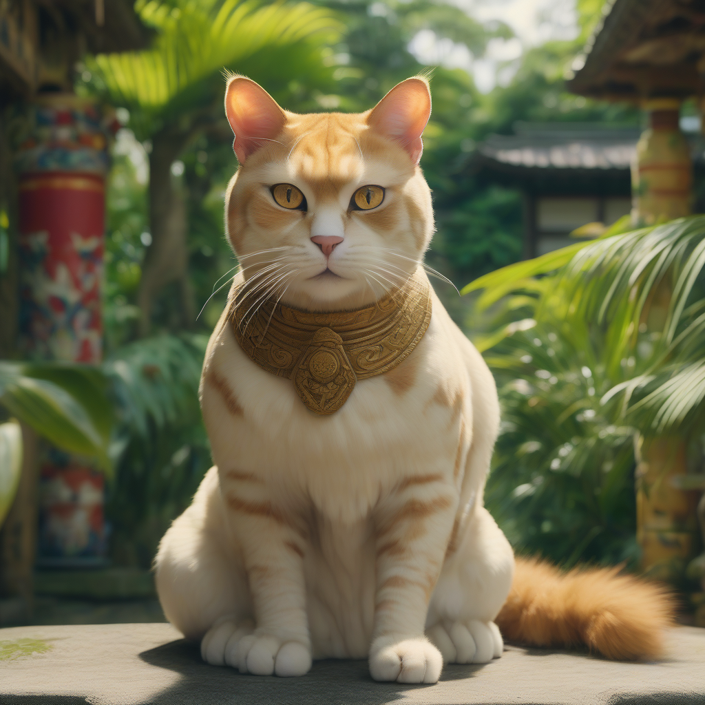 A'dan Z'ye Kediler: Okinawa'nın Saklı Aslanı - Şişi Kedisi'nin Gizemli Dünyası