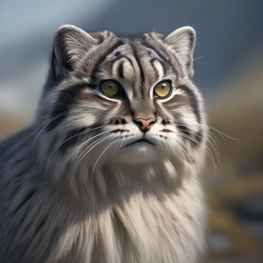 Pallas Kedi: Avrupa'nın Gizemli Dağ Sakini