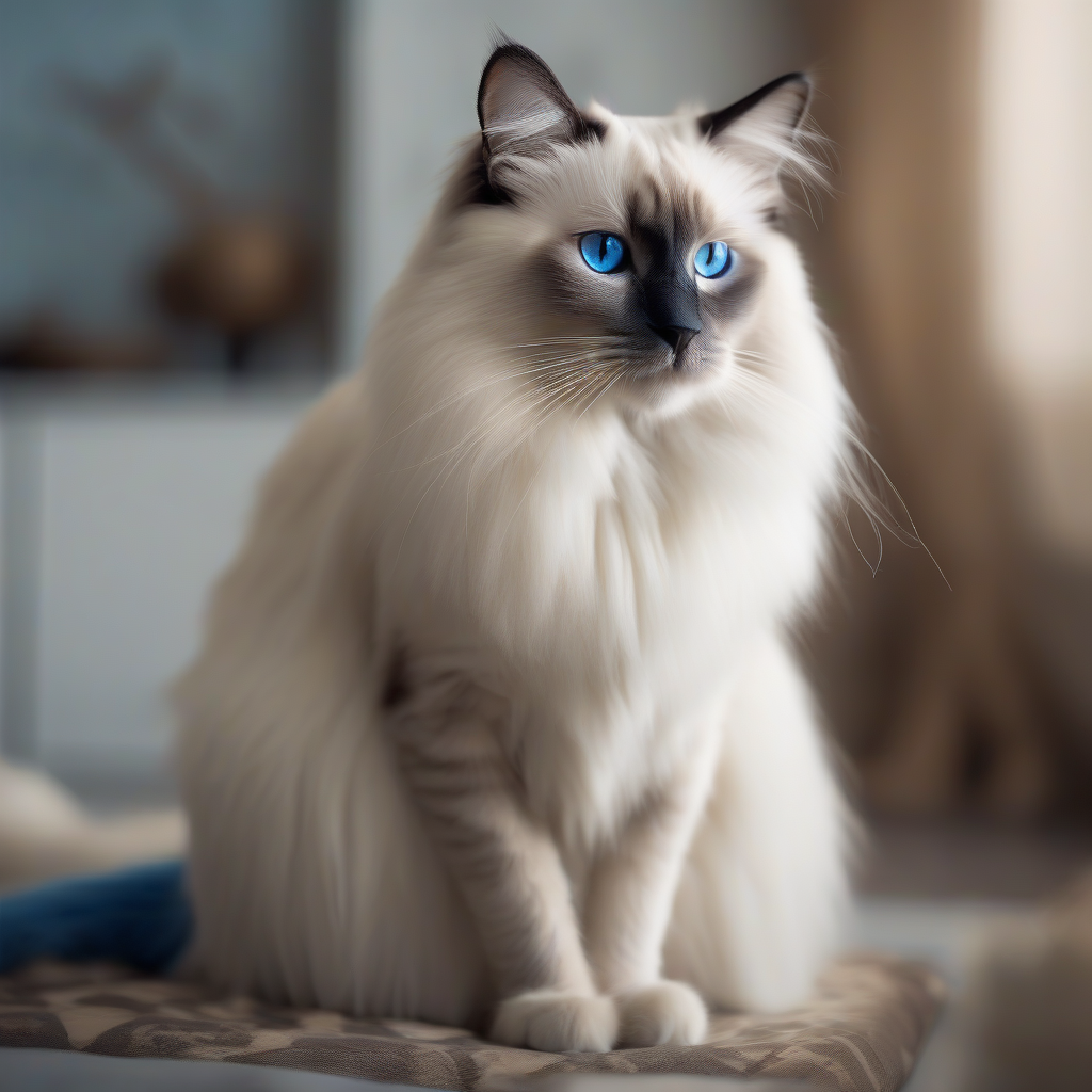 Ragdoll Kedisi: Mavi Gözlü Nazik Devlerin Dünyası