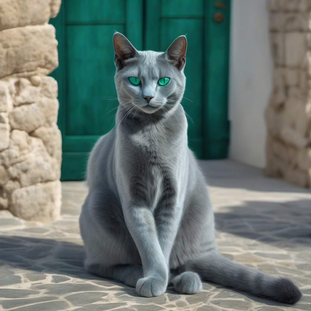 A'dan Z'ye Kediler: Rodos Mavisi Kedisi – Ege'nin Saklı Zarafeti ve Bilge Bakışları