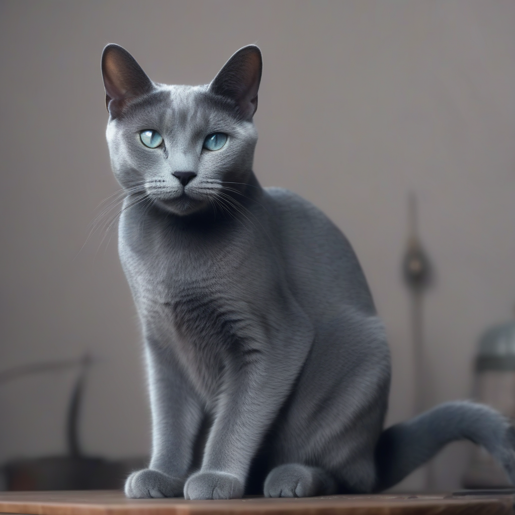 Russian Blue Cat: The Blue Shadow of Serenity