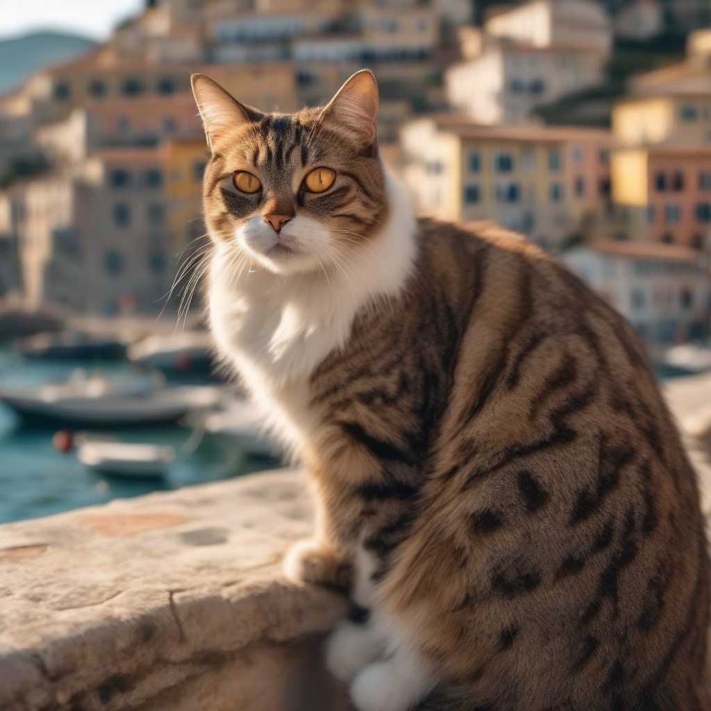 A'dan Z'ye Kediler: San Felice Kedisi (Gatto di San Felice) – İtalya'nın Saklı Sahil Mücevheri