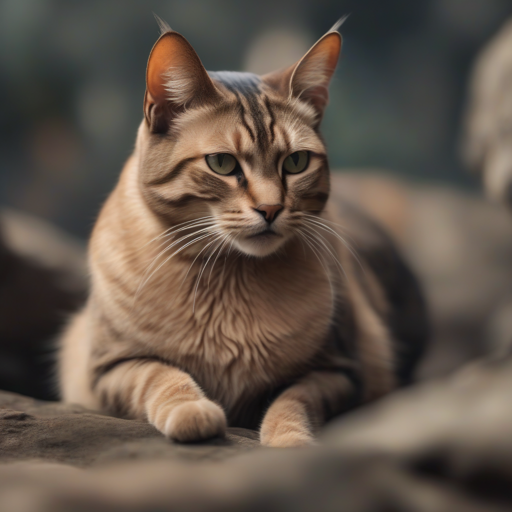 Serrat Kedisi: İspanya'nın Vahşi Bakışlı Sakin Güzeli