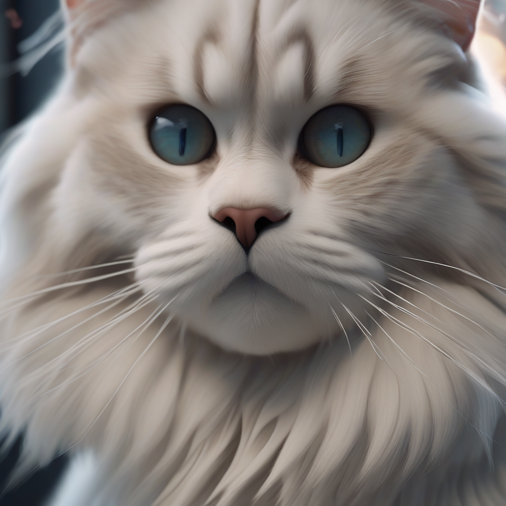 Arktik Mavisinin Gizemli Dokunuşu: Siberian Neva Kedisi