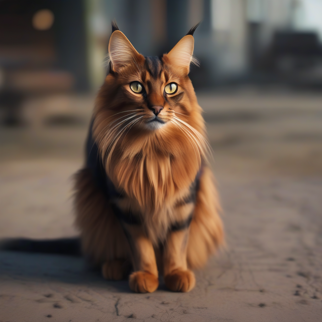 A to Z Cats: The Enchanting Sun of Somalia - Somali Cat