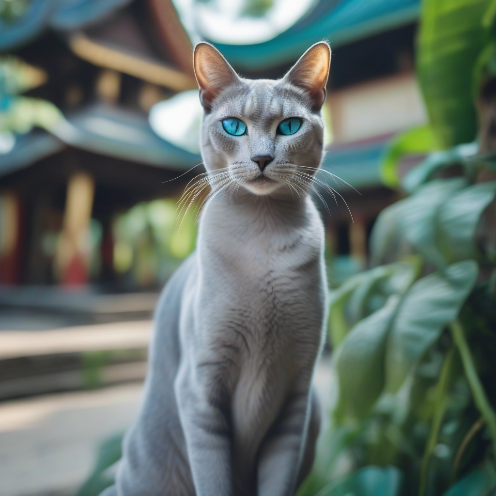 A-Z Cat Breeds: The Suphanburi Cat – Thailand's Silver Blue Silent Heritage