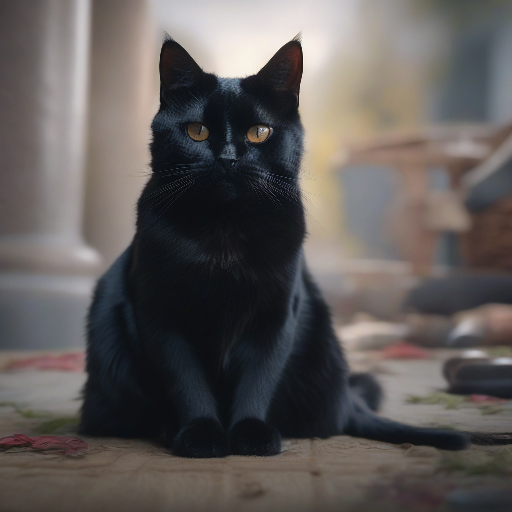 Russia's Velvet Heritage: Ukrainian Black Cat – Its Mysterious Beauty and Unique Character